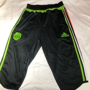 Adidas Mexico 3/4 Men’s Training Track Pants, S13147, NWOT, pet/smoke free home